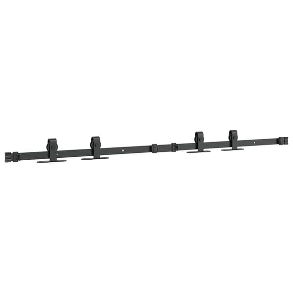 vidaXL Liukukaapin ovisarja 122 cm hiiliteräs