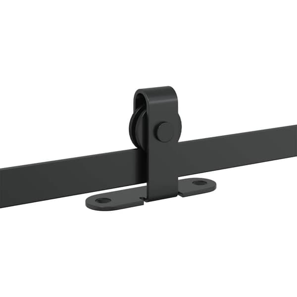 vidaXL Skyvedørsett for skap 152 cm karbonstål