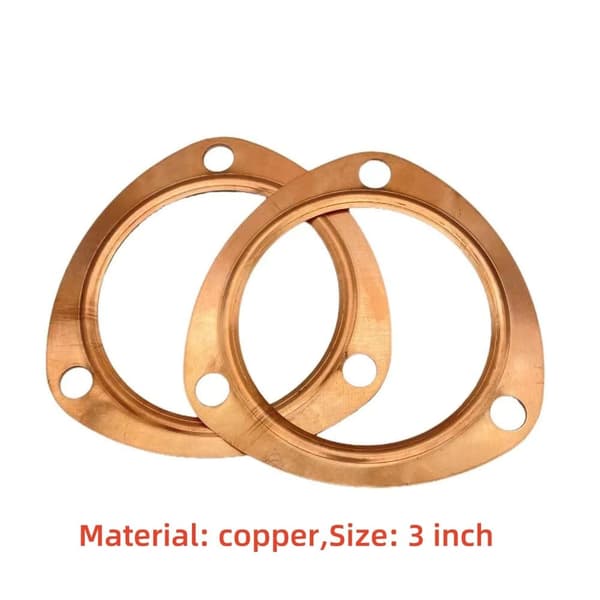 3" kopparhuvud avgassamlarpackningar Återanvändbara för alla SBC BBC 302 350 454 3" avgaspackningar (2-pack)