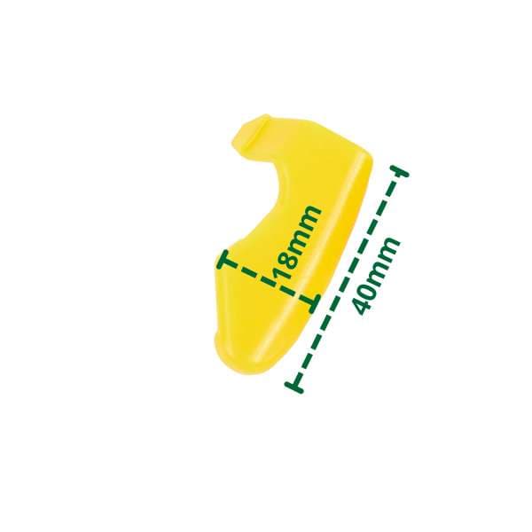 Plastdæksel til monteringsfod (Type P)
