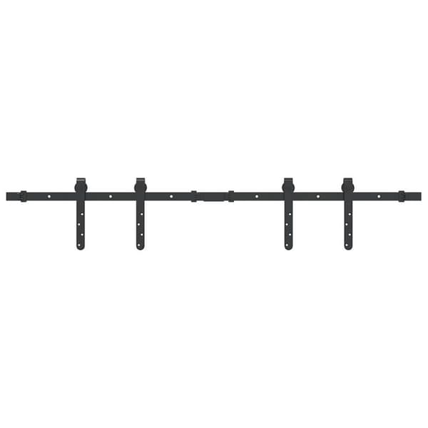 Skjutdörrsbeslag 122 cm kolstål