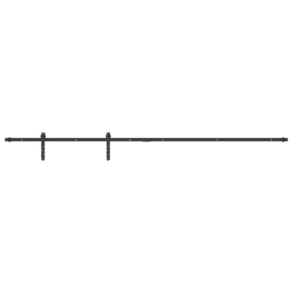Skjutdörrsbeslag för skåp 213 cm kolstål