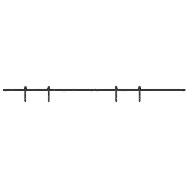 Skjutdörrsbeslag för skåp 244 cm kolstål