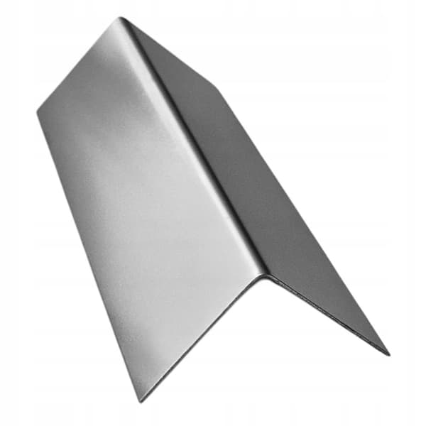 Ruostumaton teräskulma 30x120x1,0 mm - 90 cm, raaka, haponkestävä