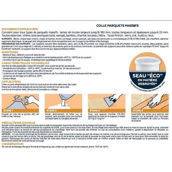 BOSTIK Solid Parkettlim - 7kg