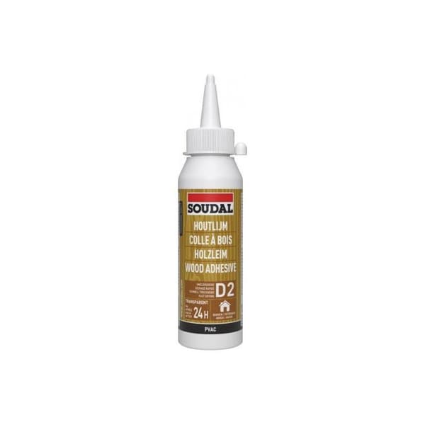 Trälim - Supersnabb - 64A - Mycket snabb härdning - 250 ml - Transparent efter torkning