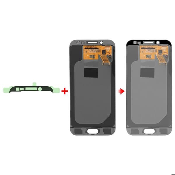 Galaxy J5 2017 LCD-skärmbyte självhäftande dekal
