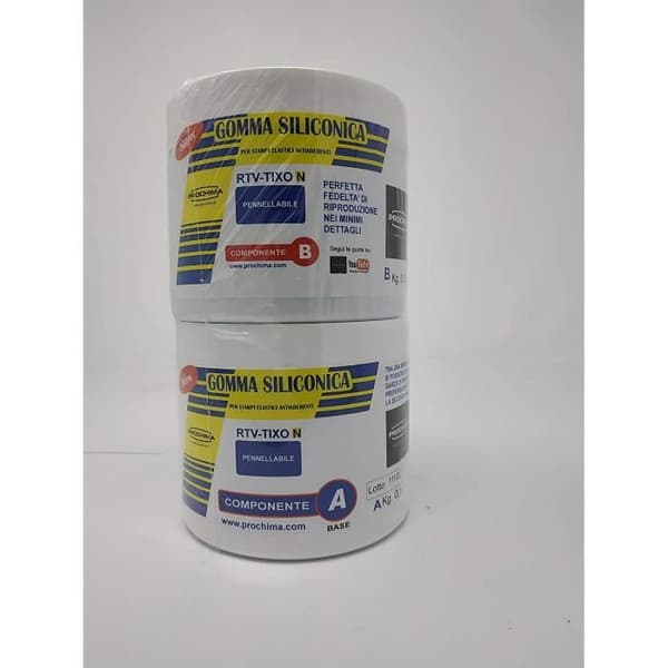 PROCHIMA silikongummi RTV tixo N a + b, 1 kg - GS518TK1