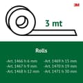 Miniatyrbild 3 av 4: 3M A.P.T. dubbelhäftande tejp 1500,- Rulle 19 mm x 3 mt