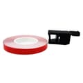 Miniatyrbild 1 av 4: Wheel Trim Racing Strips för bilfälgar, röd, 5 mm x 6 mt