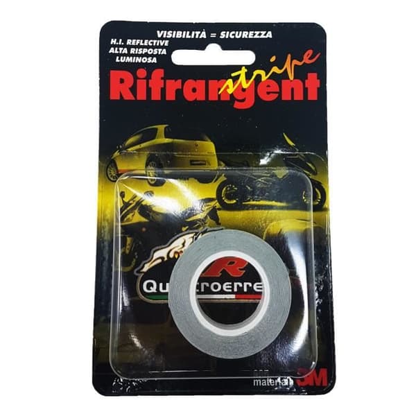 Reflekterande tejp - Ej specificerad - 12,5 mm x 3 m - Vit - Fleranvändnings - Väderbeständig