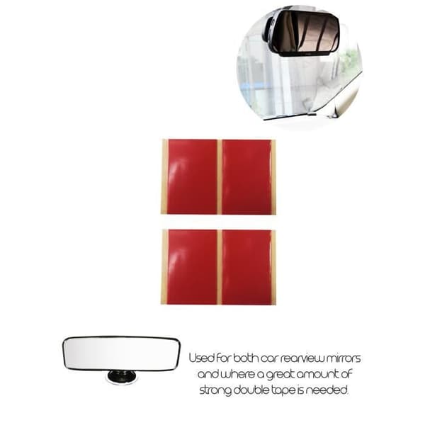 3M Dubbelsidig Tejp Kakel Backspeglar 12 Styck