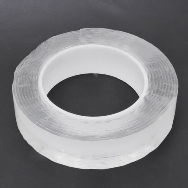 VBESTLIFE dubbelhäftande tejp - Transparent - 3 meter - Akryl - Multifunktionell