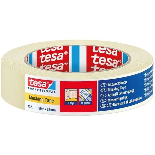TESA Färgskyddstejp - 50 m x 25 mm