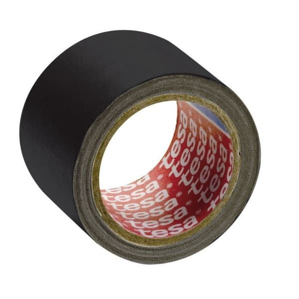 Tygband - TESA - 56343-00034-02 - 2,75 m x 38 mm - Svart - EXTRA POWER