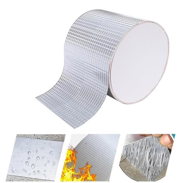 Självhäftande tejp - Aluminium - A67 - Hyperresistent - Vattentät - Multifunktionell