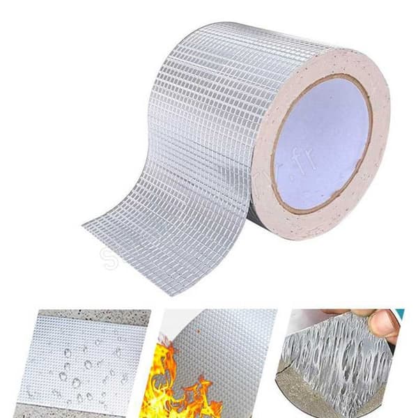Tejp - SHOP-STORY - ALUTAPE5M - Aluminium Butyle - Ultra-Tätning - 500 cm x 5 cm