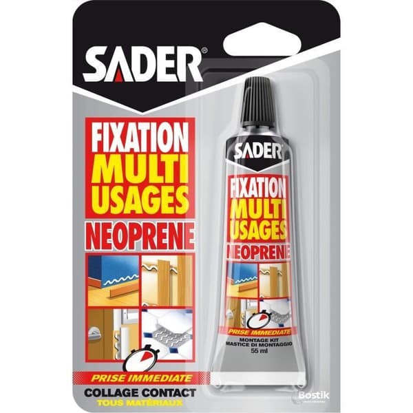 SADER Neopren Multi-Purpose Fixing Putty Alla ytor Motstår fukt och värme - 55 ml tub
