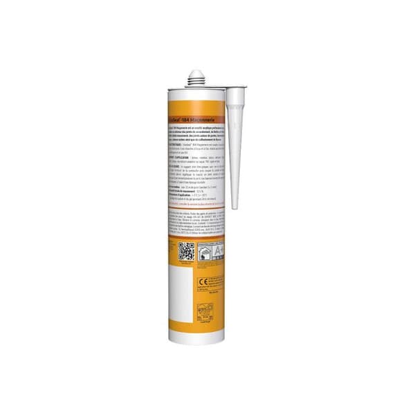 SIKA SikaSeal-184 Murverk akryltätning - Betonggrå - 300ml