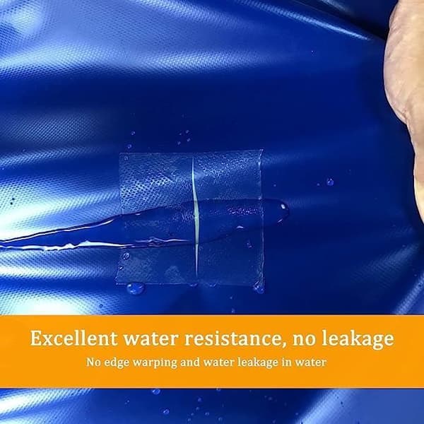 Reparationstejp Transparent presenningstejp Högtemperaturbeständigt blödande lim 8cm x 5m