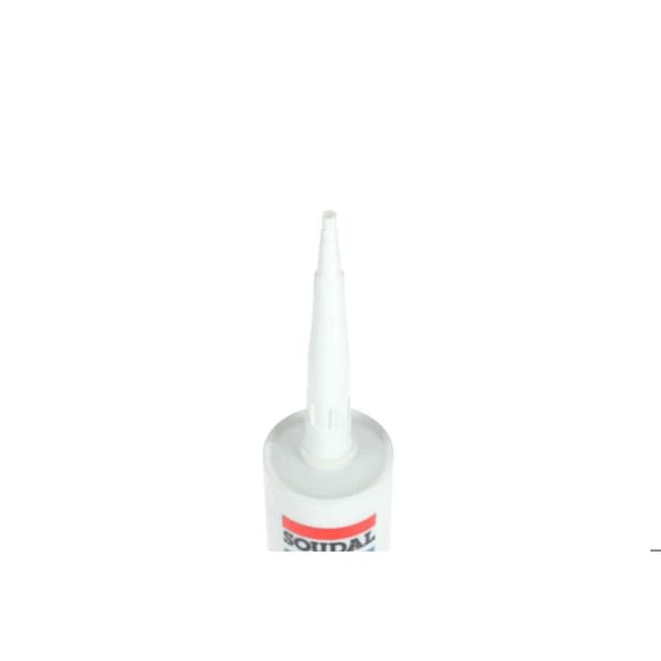 Självhäftande spackel - SOUDAL - Fix All High Tack - 290ml - Vit - Elastisk och UV-beständig