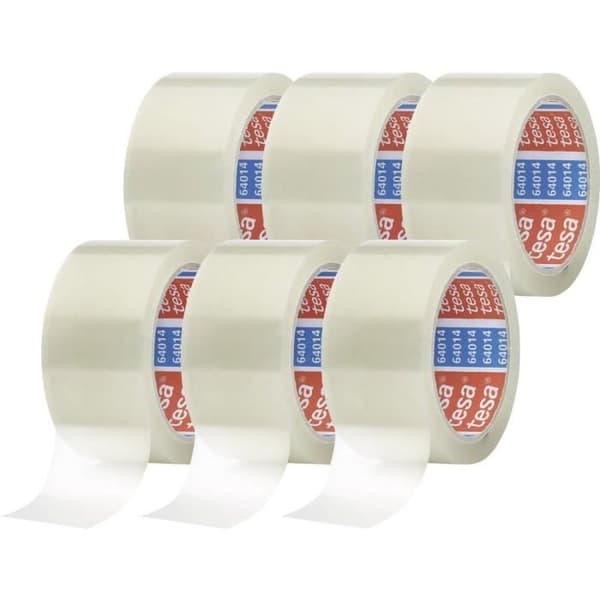 Tejpbands - TESA - Tesapack 64014 - Transparent - 66 m x 50 mm - Mångsidig användning