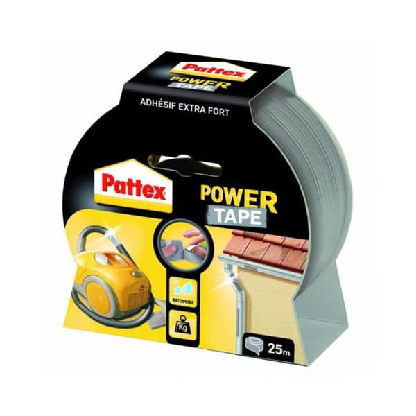 PATTEX Superstark Power tape-lim - Grå - 5 m
