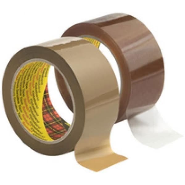 SCOTCH General Duty 3M Scotch självhäftande tejp, 38mm x 66m, 3707, PP, Brun 208768