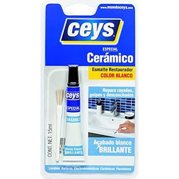 CEYS RESTAURADOR CERAMICO BLANCO 15ML