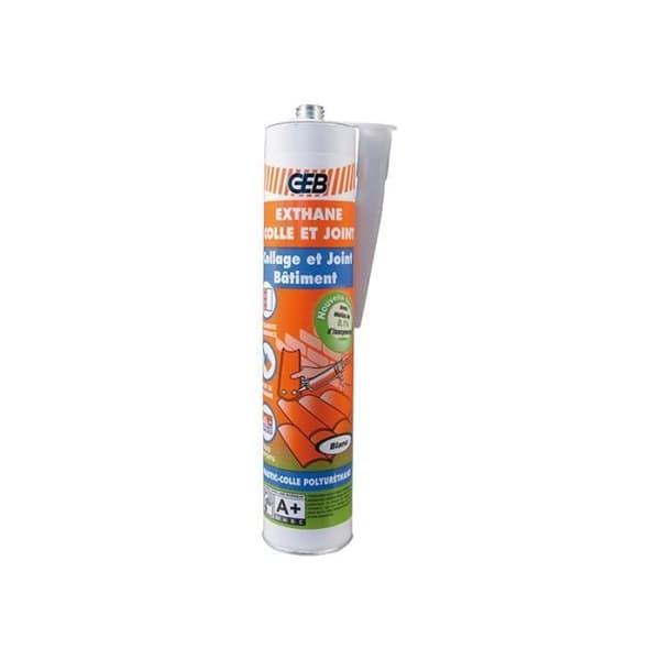 593950 extan vit polyuretan lim &amp; tätning patron 300ml