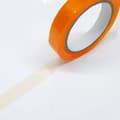 Miniatyrbild 2 av 2: Förpackning 8 Orange tonade transparenta kontorstejp WAYTEX 930906 bredd 19 mm rulle på 66m Tjocklek 50 mikron