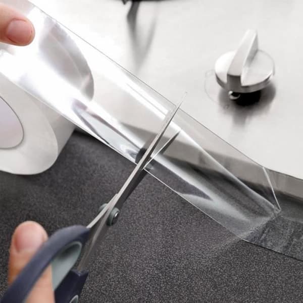 Vattentät självhäftande tejp - SHOP-STORY - 3m - Bredd 3 cm - Transparent - Multifunktionell