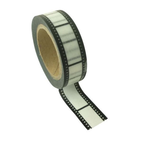 Dekorativt tejp - Filmband - 15 mm x 10 m - Återanvändbar - Flera användningsområden - Matt
