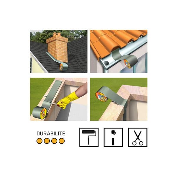 Tätningslist - SIKA - SikaMultiSeal - Grå - 100mm - 10m