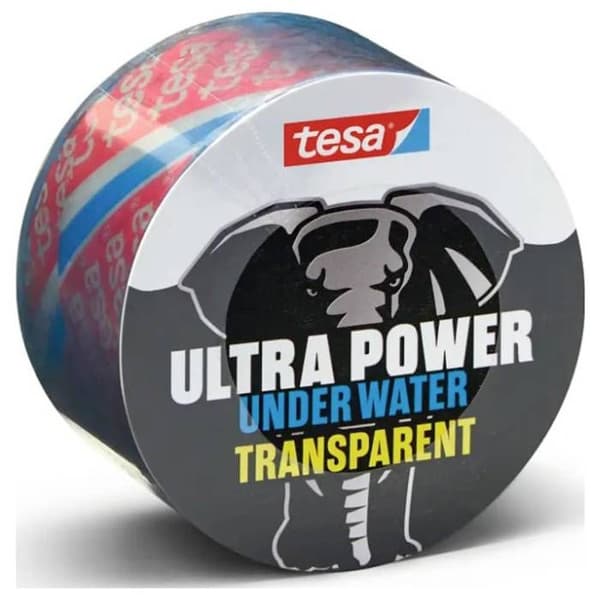 tesa Ultra Power Underwater 56481-00000-00 Reparationstejp transparent (L x B) 1,5 m x 50 mm 1 st.