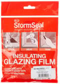 Miniatyrbild 4 av 4: Bulk hårdvara - BH04945 - Glasisolerande filmbok med dubbelhäftande tejp, 1,2 x 1,5 m - Vit