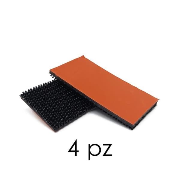 3M Dual Lock avtagbart fixeringssystem, svart, 25 x 50 mm, 4 delar