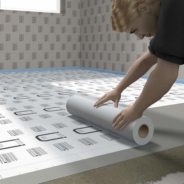Lux elements - LDRYZ2014 - Mycket tunt speciellt non-woven vattentätande membran, rivbeständigt, DRY-DF, vit, 10ml