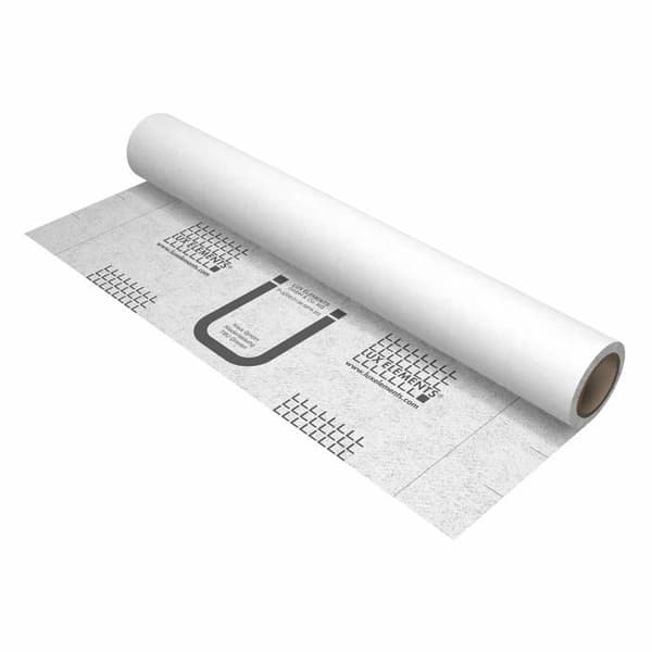 Lux elements - LDRYZ2014 - Mycket tunt speciellt non-woven vattentätande membran, rivbeständigt, DRY-DF, vit, 10ml