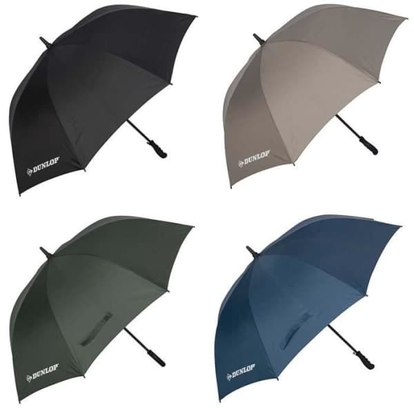 Dunlop - Fällbart paraply (grå) - 5904501202657