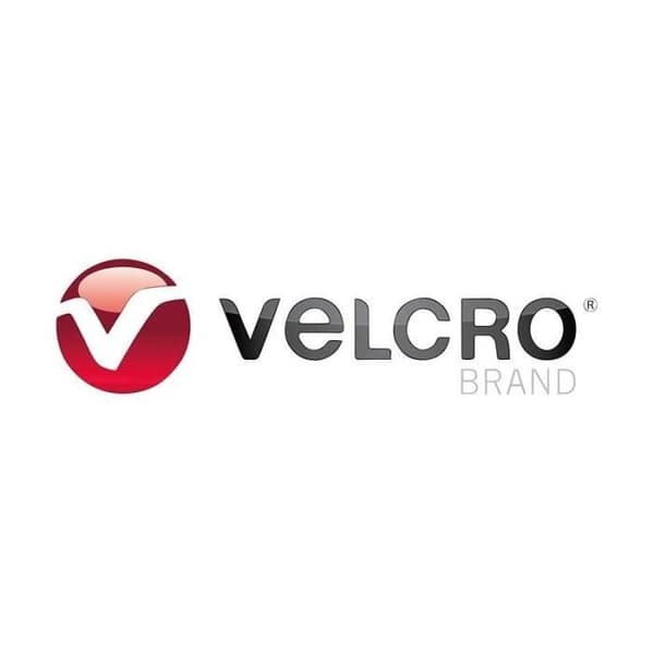 Högpresterande fäste - VELCRO® - 20mm x 5m - Svart - Självhäftande - Mångsidig användning