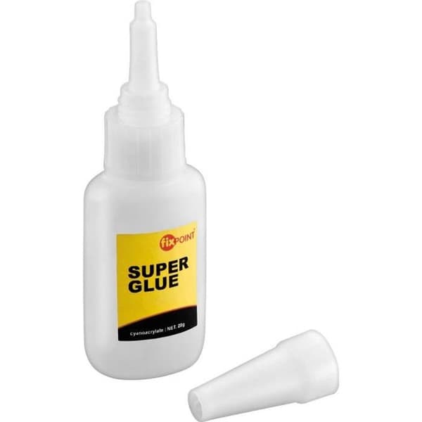Super Glue flaska 20g extra stark lim cyanokryla