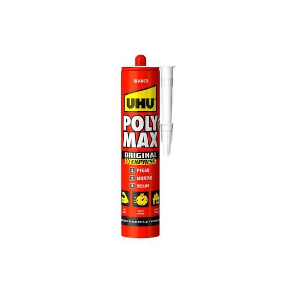GENERISK - Uhu Poly Max® Express Vit 425g Ref. 6310630