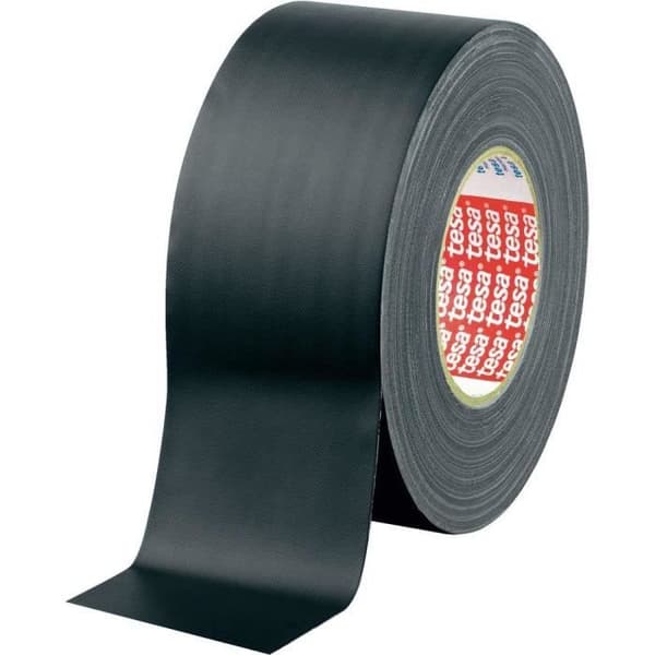 Tyghäftande tejp - TESA - 53949-00000-02 - Svart - Tyg - Multifunktion