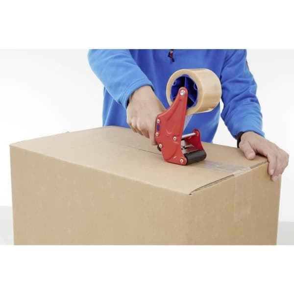 Förpackningsband - TESA - 4124 - Transparent - PVC - 66 m x 50 mm