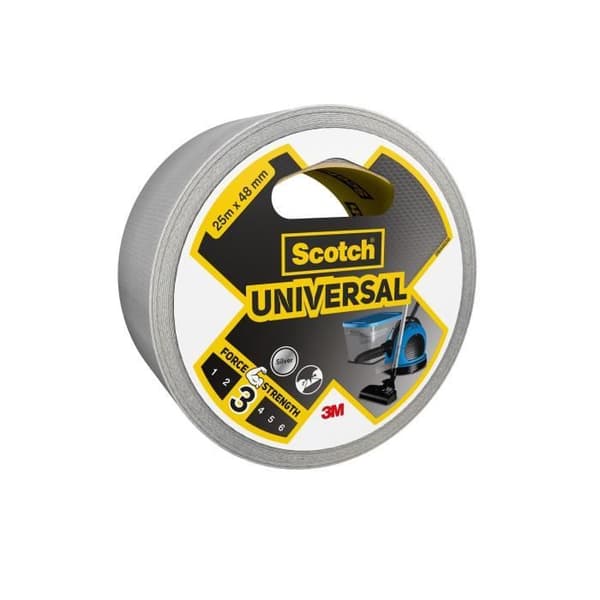 3M Reparationsduk Universal - Grå - 25mx48mm