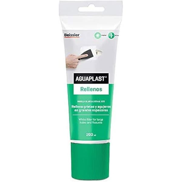 Fyllmedel - Aguaplast - 5447B4 - Tjocklagerspackel - 200 ml - Vit