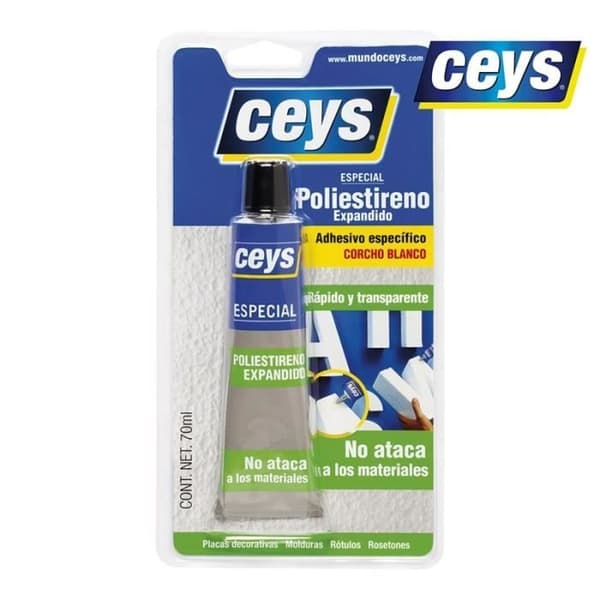 Gummi - POREXCEYS - 70ml - Transparent - Multi-användningar - Expandera polystyren