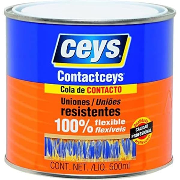 Tätningsmedel - CEYS - CONTACTCEYS BOTE 1/2L - Vit - 0,5 kg - Säljs styckvis