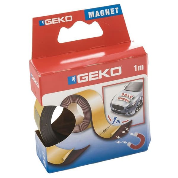 Magnetisk självhäftande remsa 19mm x 1m